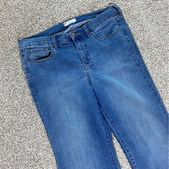 Free People Blue Flare & Wide Leg Jeans - Picture 2 of 7
